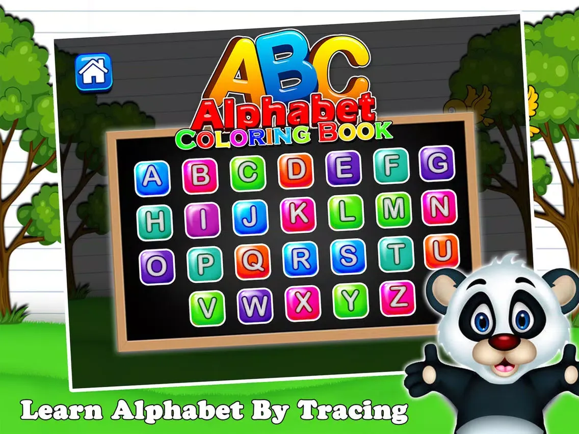 Screenshot di Abc Alphabet Coloring Book - Abc Tracing iPad 