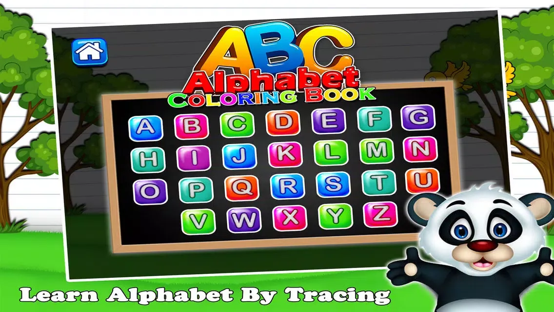 Screenshot di Abc Alphabet Coloring Book - Abc Tracing