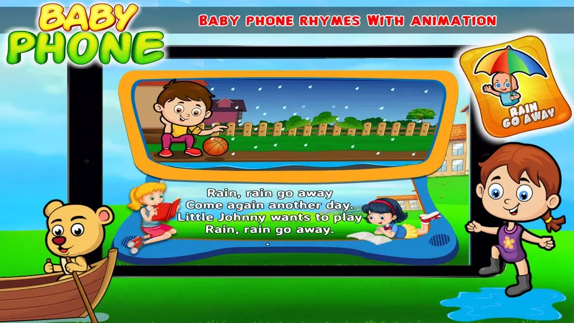 Baby Phone Rhymes - Baby Phone For Kids & Toddlers应用截图