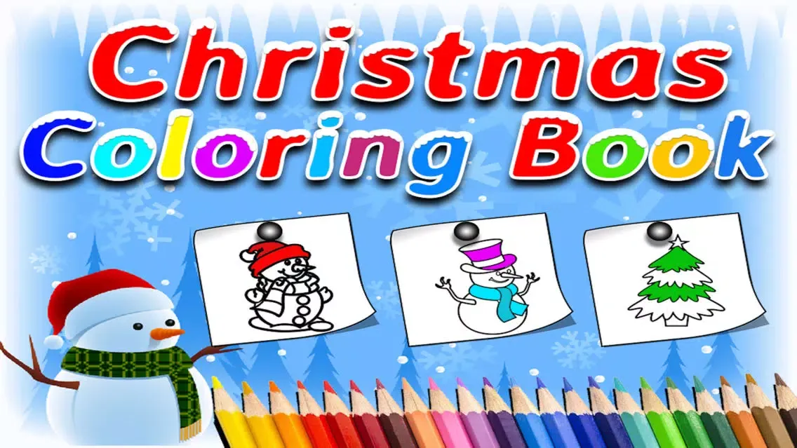 Скриншоты Christmas Coloring Book - Finger Paint