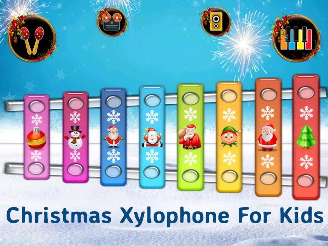 Capturas de tela do Christmas Music Instruments - Christmas Rhymes iPad 
