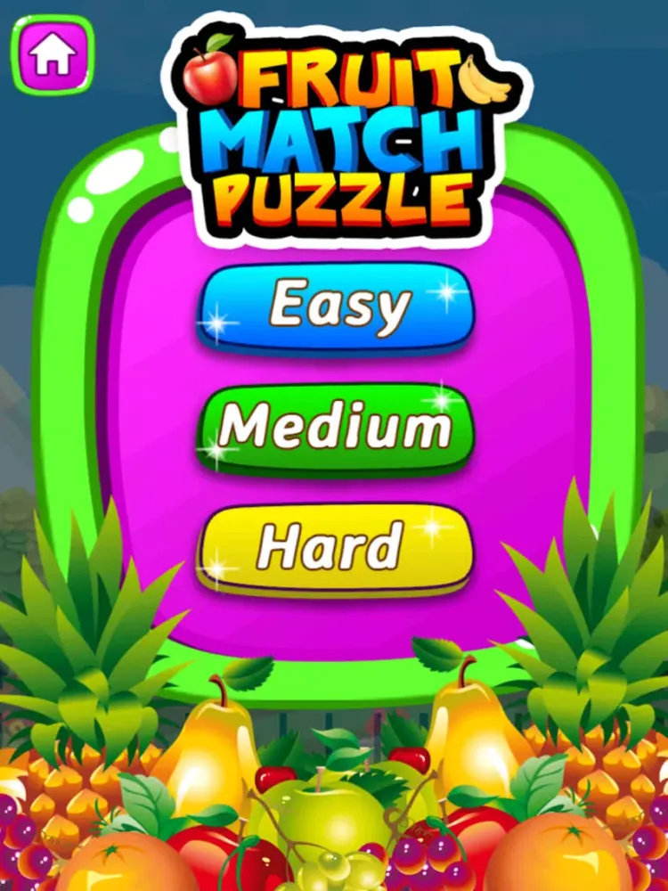 Screenshot di Fruits Match Puzzle - Matching Game For Kids iPad 