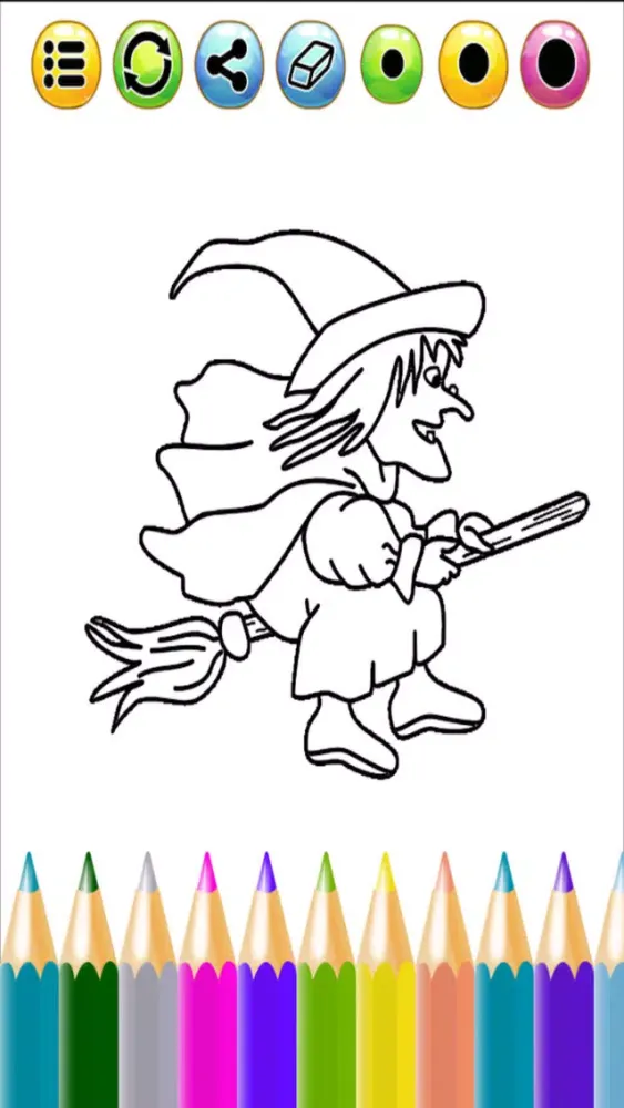 Happy Halloween Coloring Book - Free Game Ekran Görüntüleri