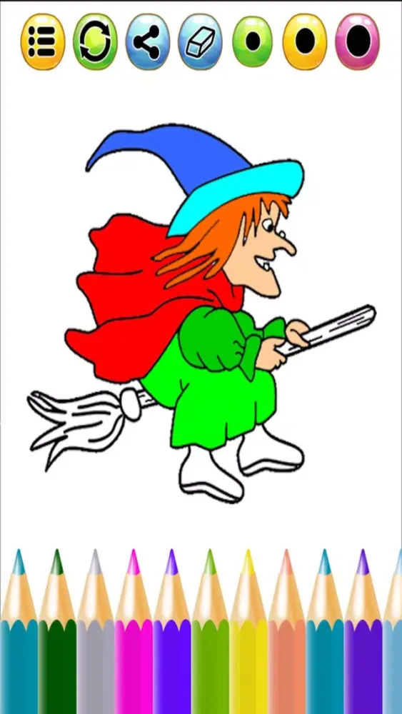 Happy Halloween Coloring Book - Free Game Ekran Görüntüleri
