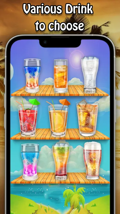 Capturas de tela do Fruit juice drinking fun