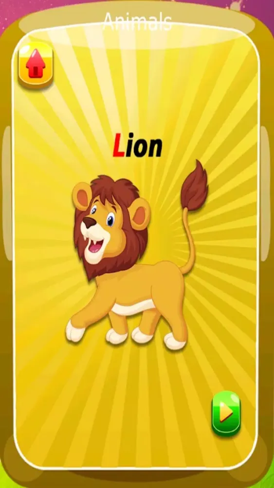 Tangkapan skrin Preschool Animal Match Puzzle