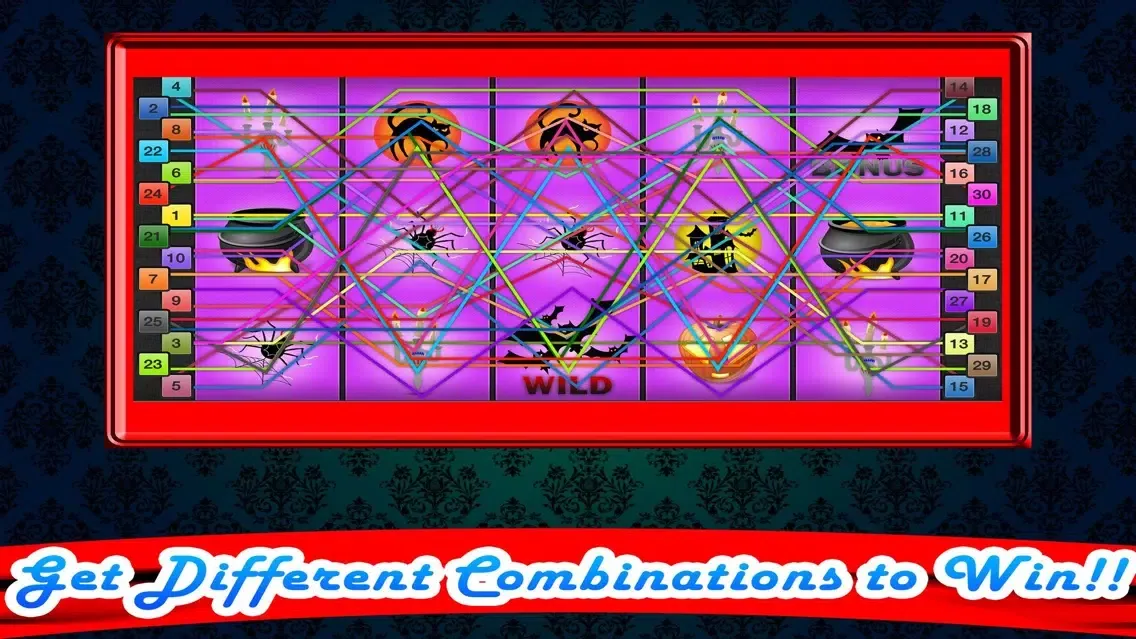 A Lucky Halloween Party Slots - Casino Vegas Style Of Game for Quest LX スクリーンショット