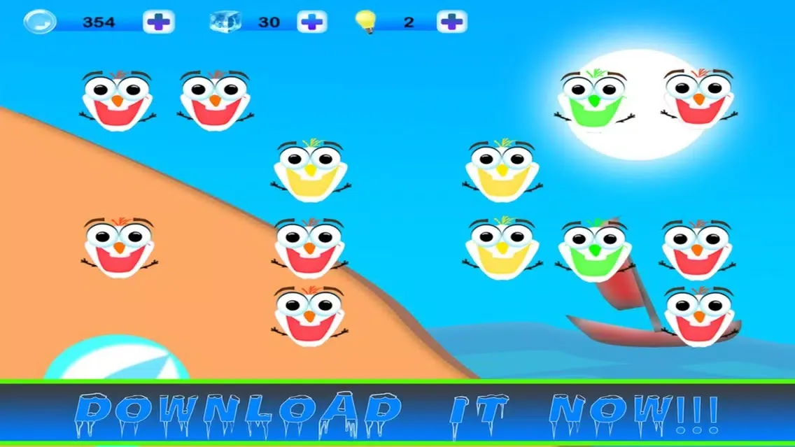 Captures d'écran de A Little Snowman Popper Xmas Holiday Game - All Fun Teenage Kids Pop Games For Winter LX