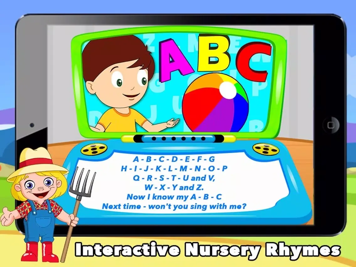 Capturas de pantalla de Top Rhymes For Kids - Free Educational Game iPad 