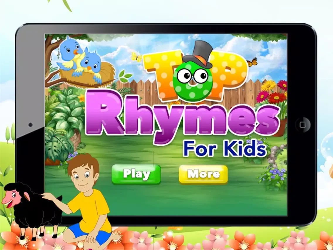 Capturas de pantalla de Top Rhymes For Kids - Free Educational Game iPad 