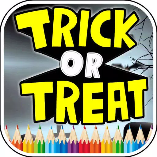 Trick Or Treat Coloring Book - Halloween Game