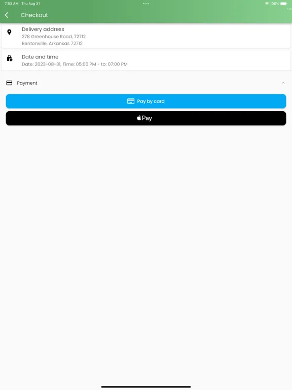 Screenshot di 5 MINUTE GOURMET iPad 