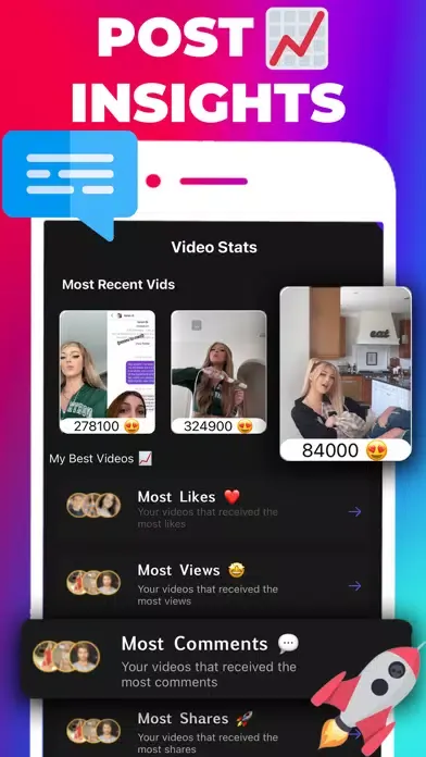 TikTrends: Stats, Likes, Fans Screenshots