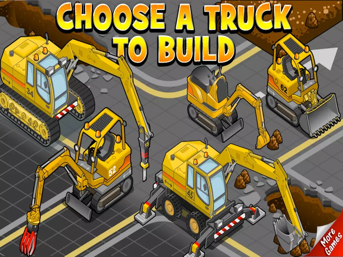 Tangkapan layar Construction Truck Builder iPad 
