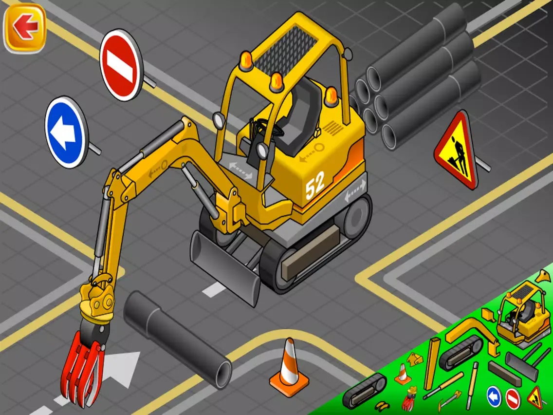 Tangkapan layar Construction Truck Builder iPad 