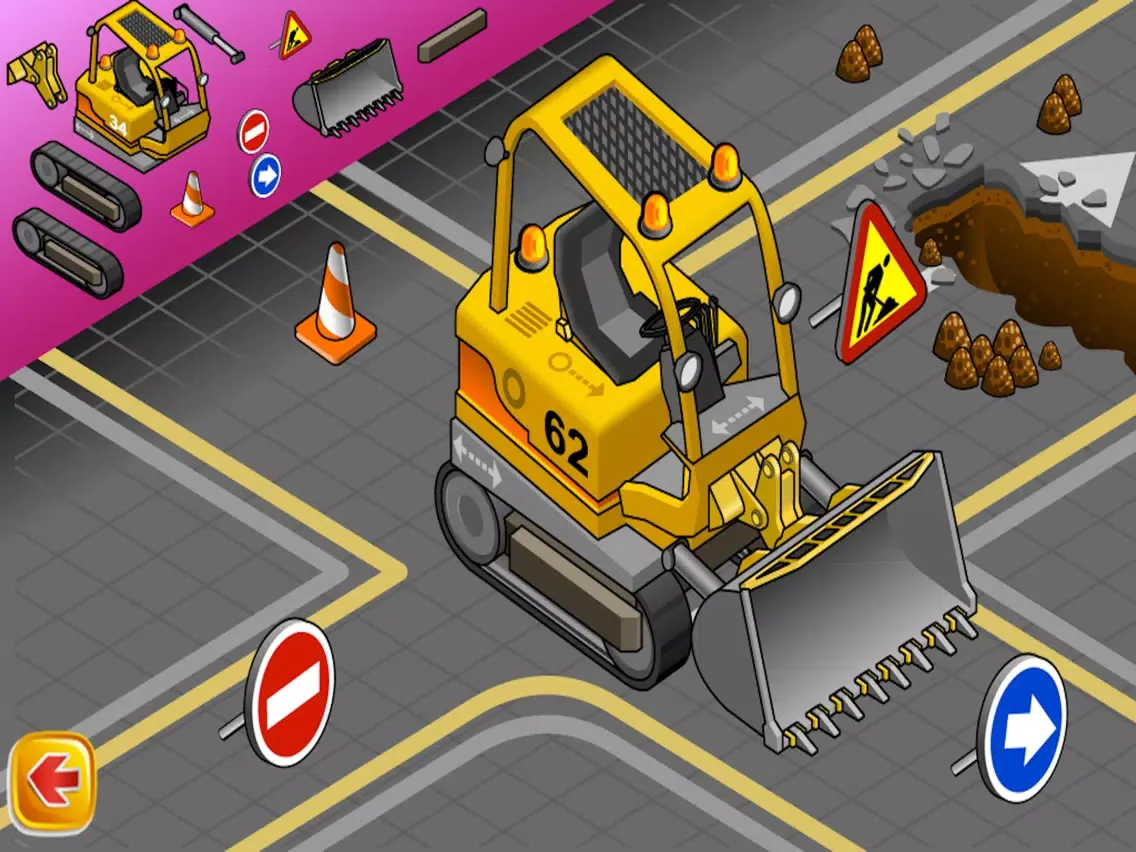Tangkapan layar Construction Truck Builder iPad 