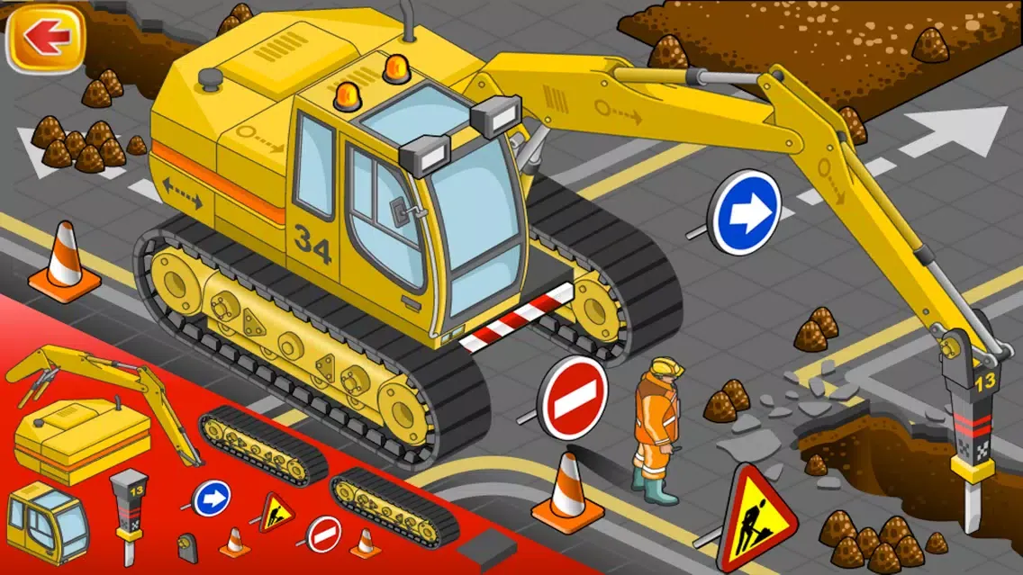Tangkapan layar Construction Truck Builder