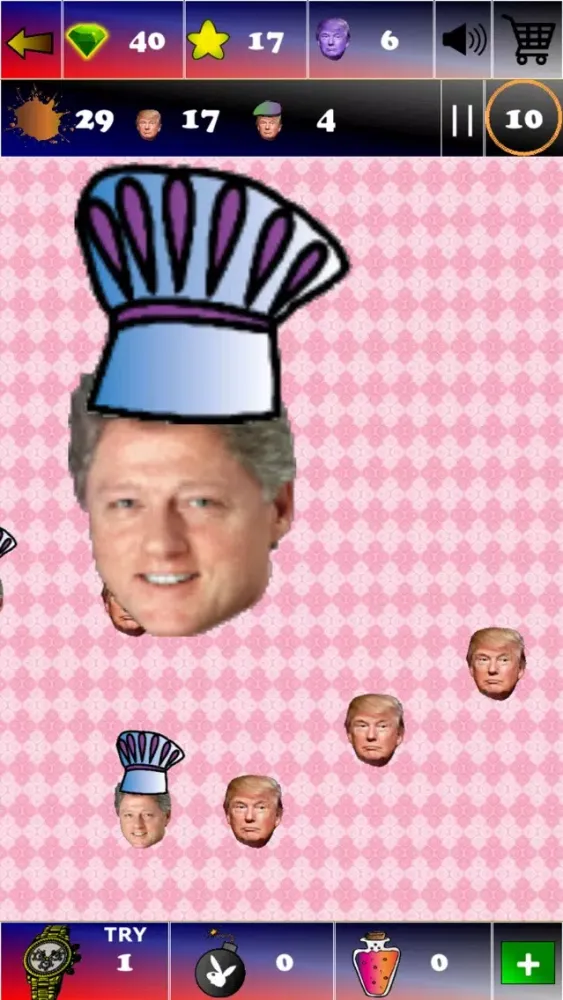 Ảnh chụp màn hình của Smash Trump PRO