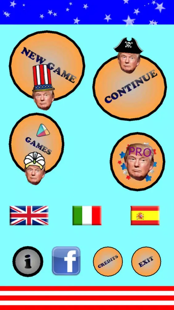Ảnh chụp màn hình của Smash Trump PRO
