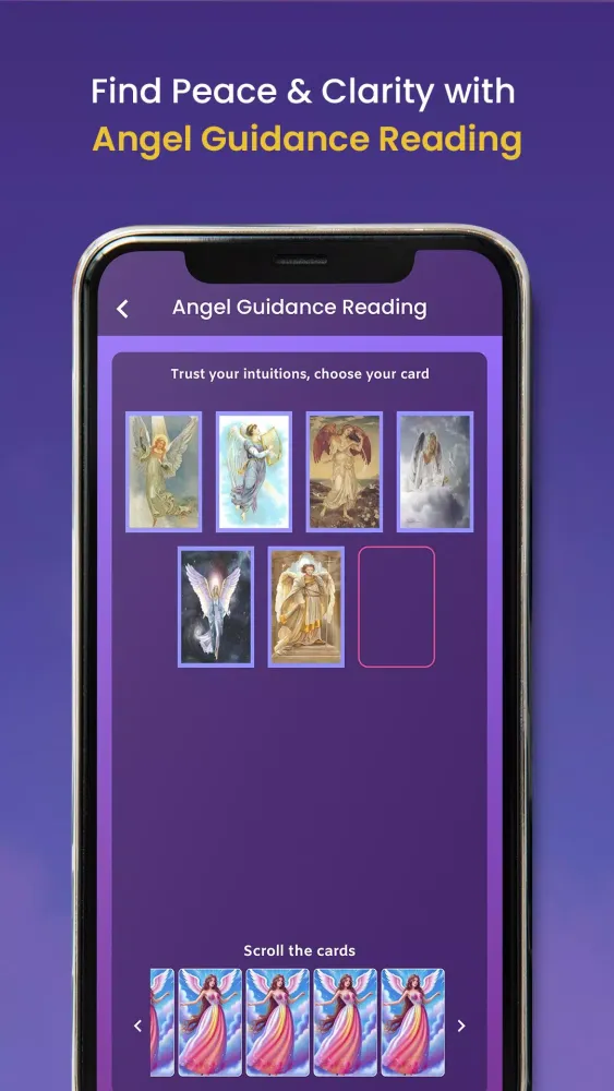 Angel Reading Cards Screenshots
