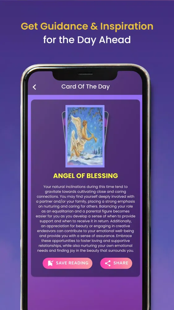 Angel Reading Cards Screenshots