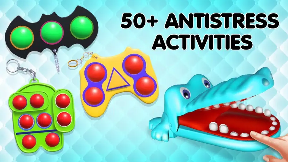 Screenshot di Fidget Buttons 3D pop it App