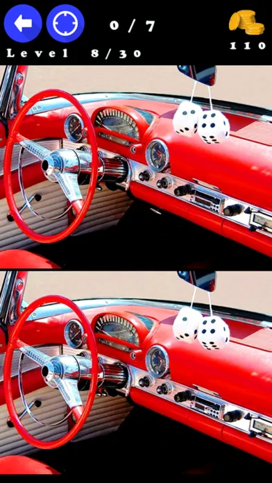 Capturas de tela do Find differences between photo