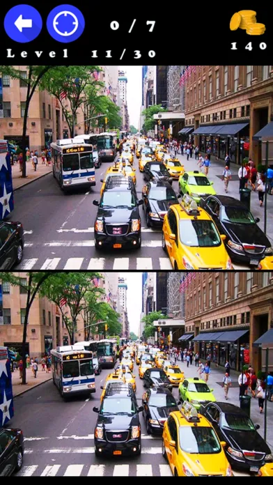 Capturas de tela do Find differences between photo