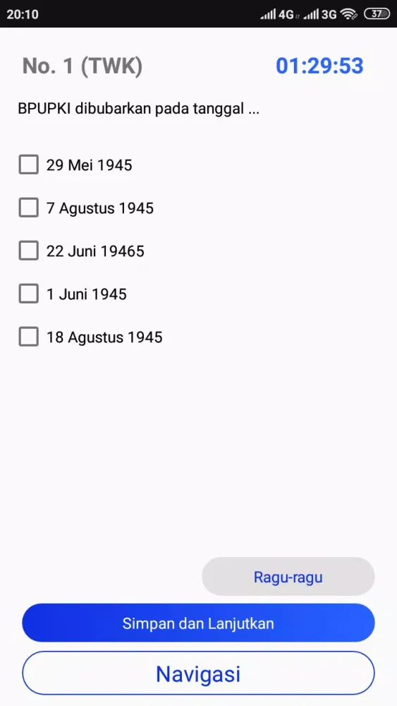SIAP CAT CPNS 2019/2020应用截图