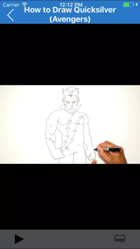 How to Draw Heroes Villains应用截图