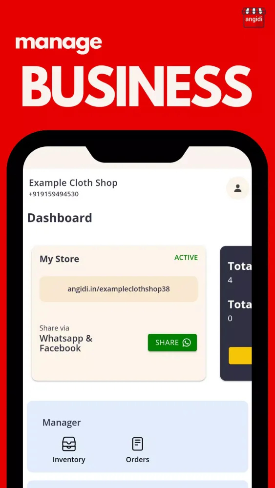 Online shop, Digital Dukaan -應用截圖