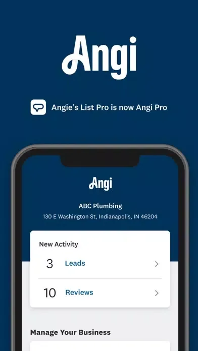 Tangkapan skrin Angi Pro Ads