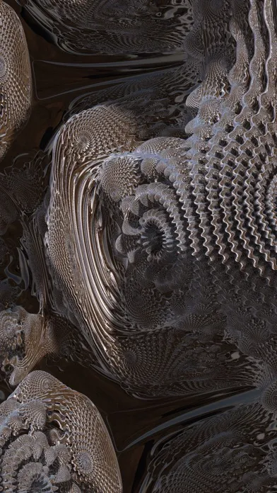 Screenshot di Mandelbulb Raytracer