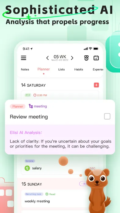Elisi: Goal Planner & Tracker Screenshots