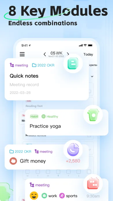 Elisi: Goal Planner & Tracker Screenshots