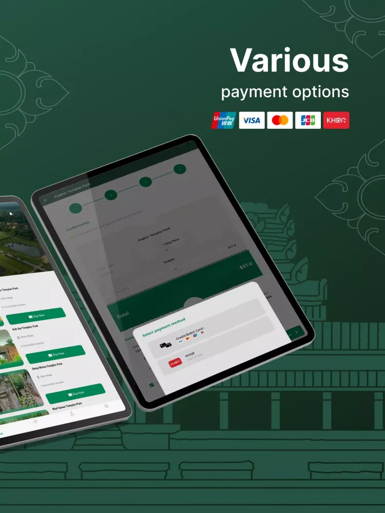 Angkor-Pass Screenshots