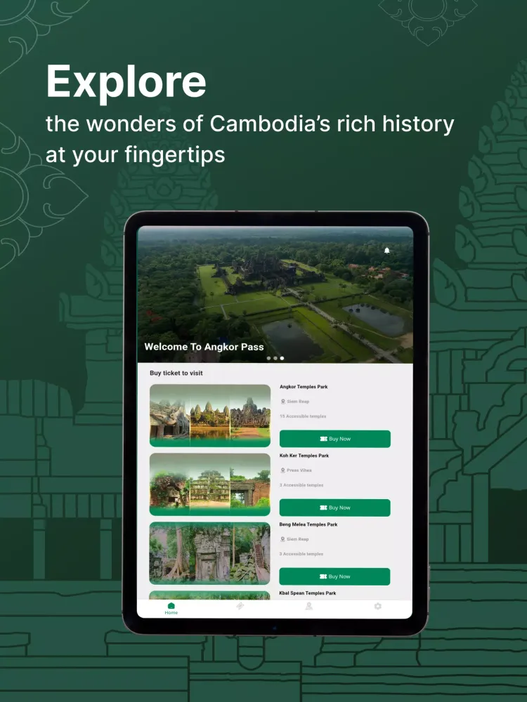 Angkor-Pass Screenshots