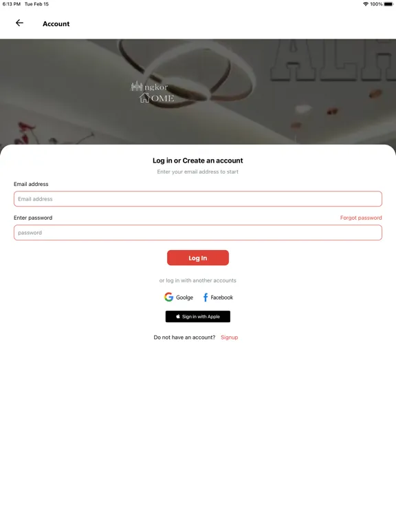 Скриншоты Angkor Leasing Home iPad 