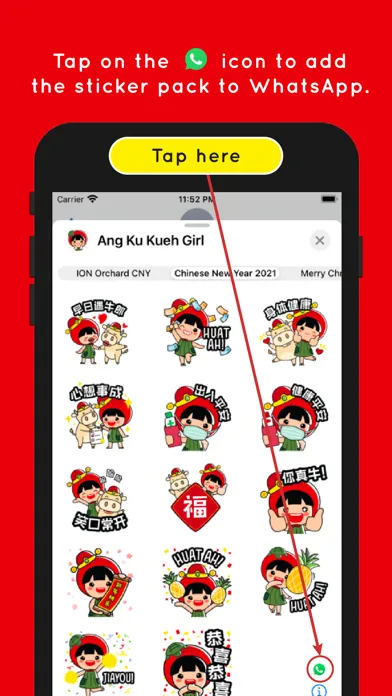 Tangkapan skrin Ang Ku Kueh Girl