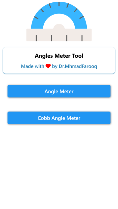 Angle Meter & Cobb Angle Meter Screenshots