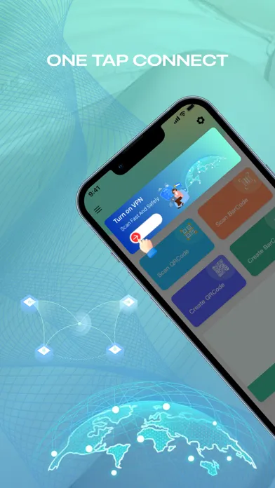 Ảnh chụp màn hình của Proxy net& QR Code