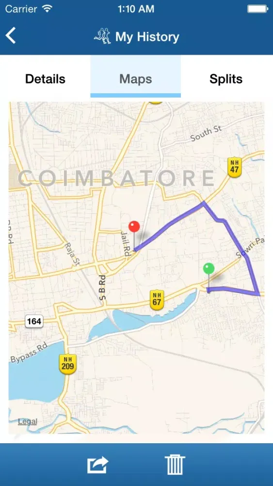 MyRunTracker Screenshots