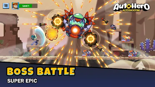 Auto Hero: Auto-shooting game スクリーンショット