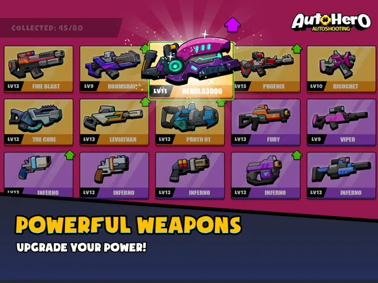 Auto Hero: AutoFire platformer iPad  স্ক্রিনশট