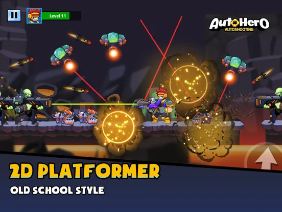 Auto Hero: AutoFire platformer iPad  স্ক্রিনশট