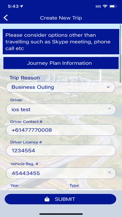 Anglo American Road Travel App स्क्रीनशॉट