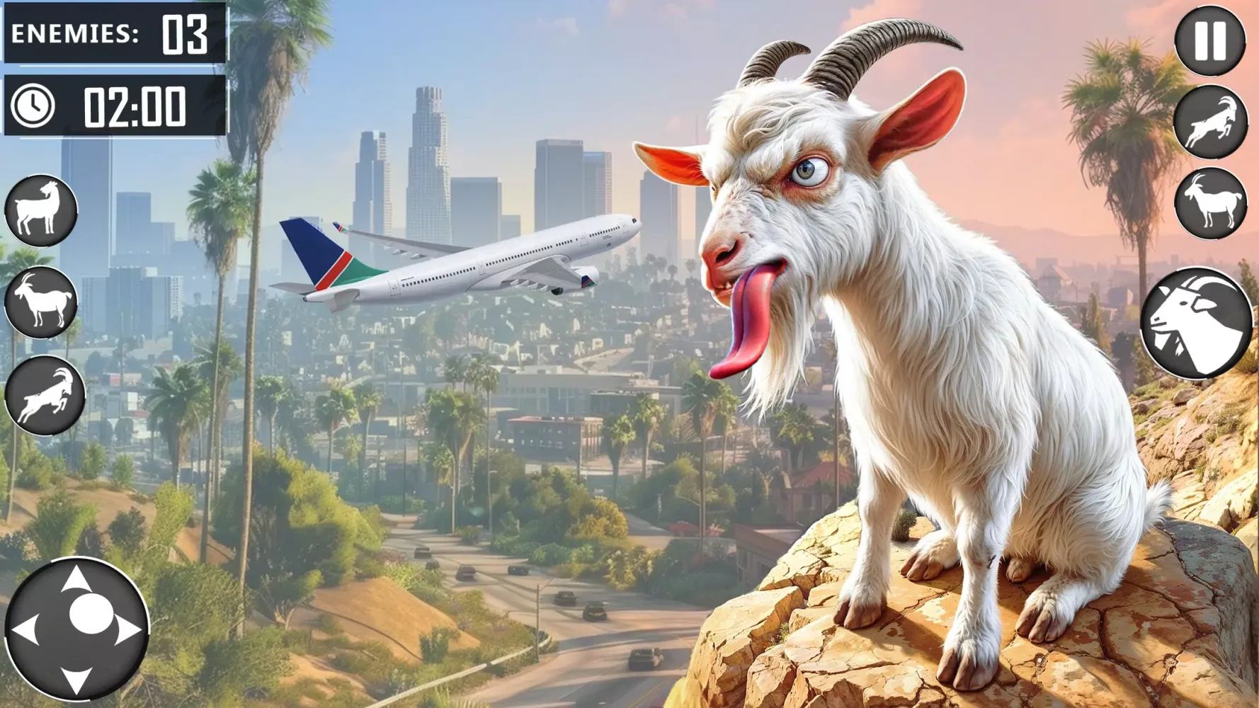 Angry Goat Fun City Adventure应用截图