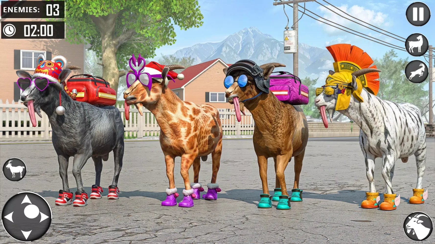 Angry Goat Fun City Adventure应用截图