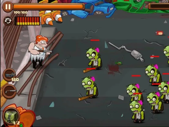 Angry Granny vs Zombies iPad 应用截图