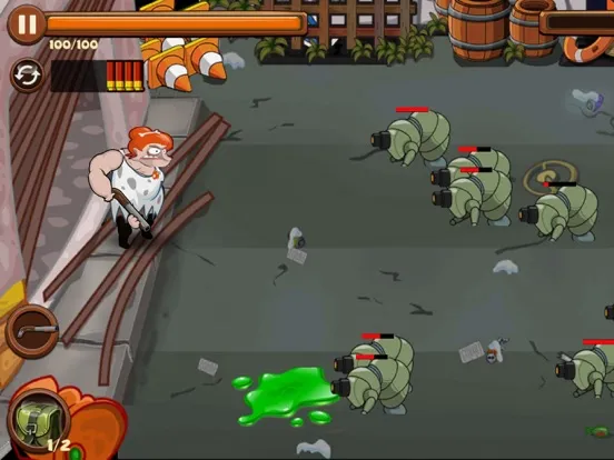 Angry Granny vs Zombies iPad 应用截图